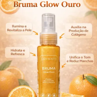 Bruma Glow Ouro Lady Beauty 130ml