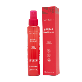 BRUMA GLOW MELANCIA 130ML LADY BEAUTY