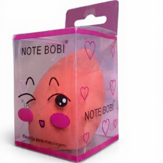Esponja para maquiagem Note Bobi Vermelho