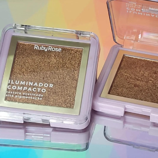 Iluminador Compacto 8,3g Ruby Rose HL110