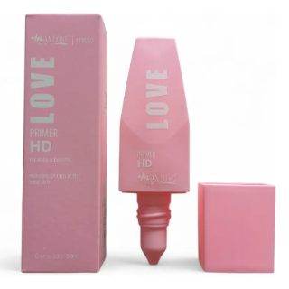 Primer HD Pré Maquiagem Facial Max Love 30ml - Toque Seco
